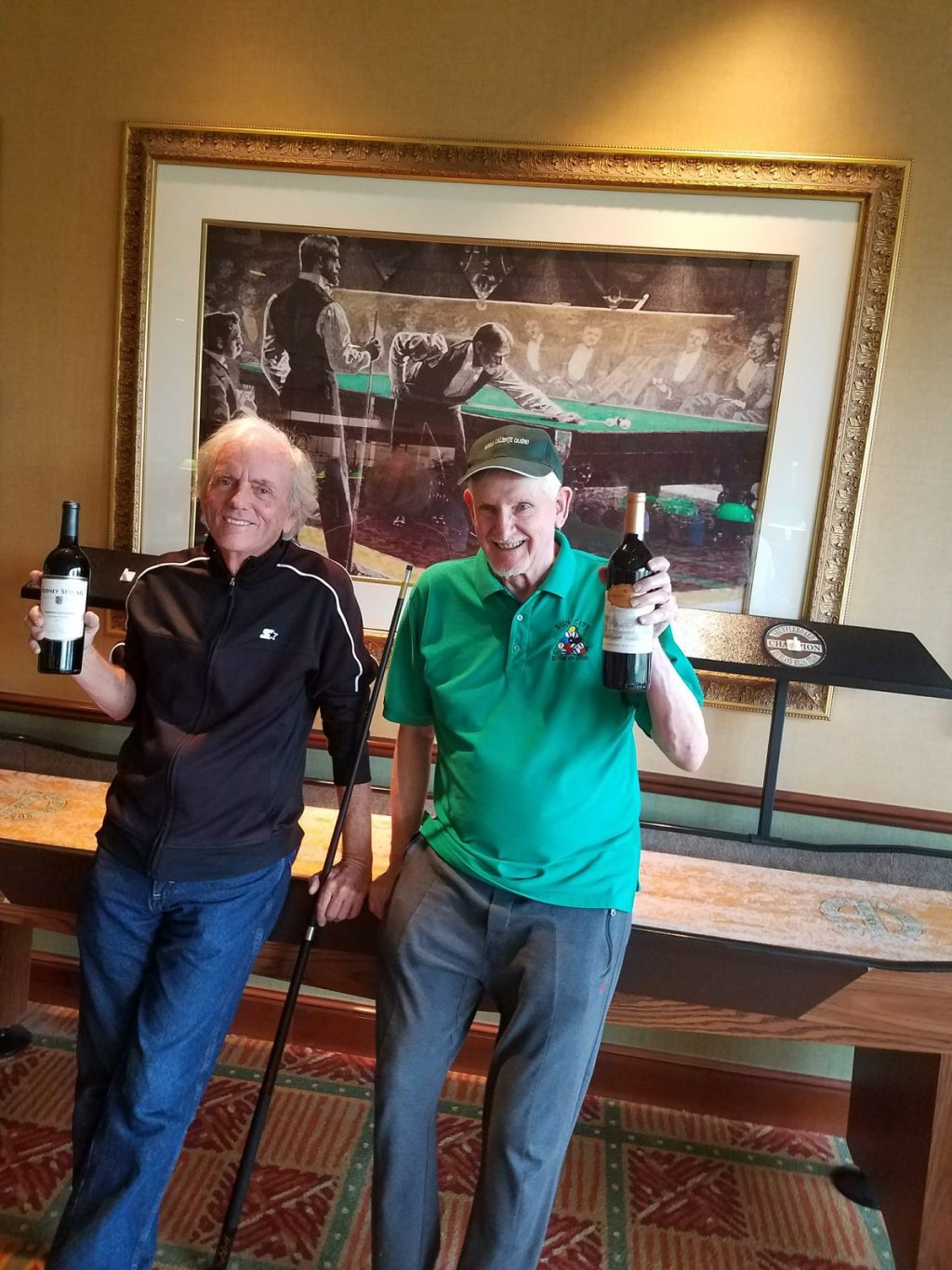 Tournament winners, January 2017